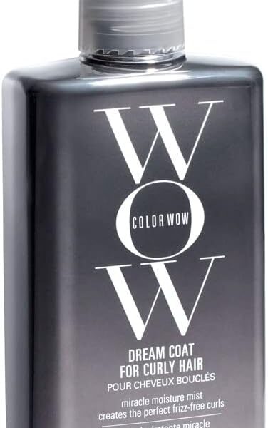 COLOR WOW Dream Coat for Curly Hair – Frizz-Free Curls Made Easy | Moisture-Boosting Spray, Curl-Enhancing Formula, Frizz-Fighting Power, – 27.00