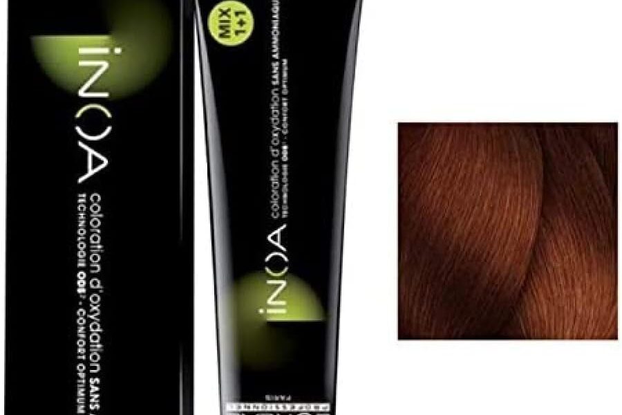L’Oral Professionnel Inoa Permanent Hair Colour, No.5.42 Light Brown Copper Iris, 60 ml, – 7.89