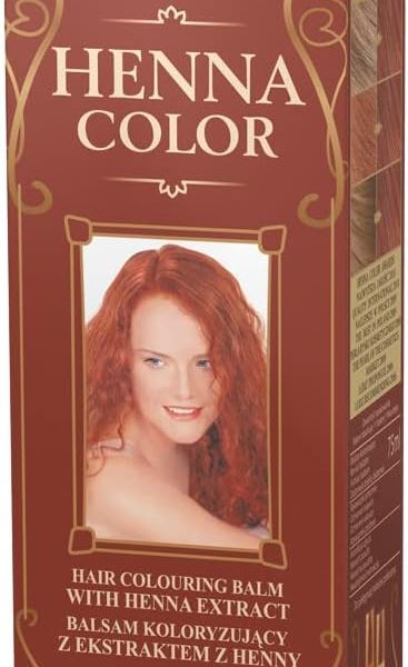 Venita Henna Color 6 Titian Hair Dye 75ml, – 8.98