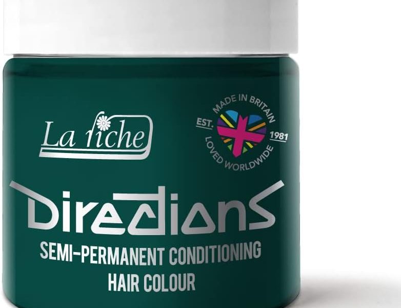 La Riche Directions Semi-Permanent Hair Color 100ml Tub – Alpine Green, – 6.58