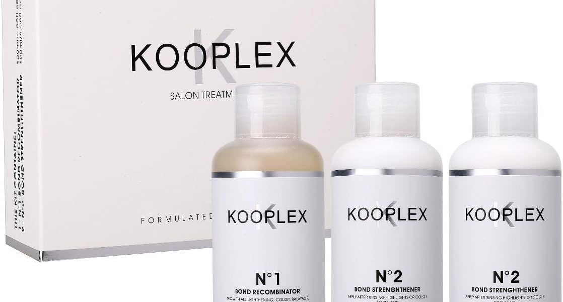 Kooplex Salon Bonding Treatment Kit for Bleaching and Colouring & Keratin Protection for All Hair Types, No1 (120ml) & No2 (240ml), – 20.44