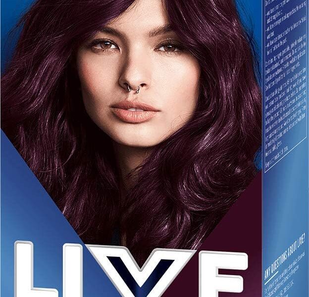 3 x Schwarzkopf Live Color XXL Colour Intense Permanent Coloration 87 Mystic Violet, – 6.62
