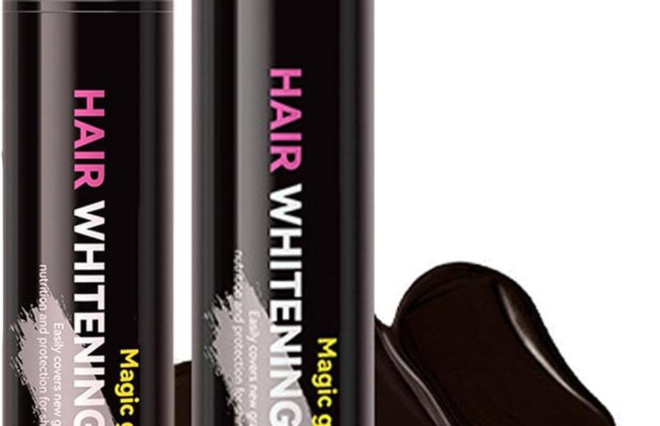 Hair Root Touch Up Pen – Temporary Hair Dye Brush, Instant Root Concealer, Portable Hairline Color Stick (Brown), – 7.39
