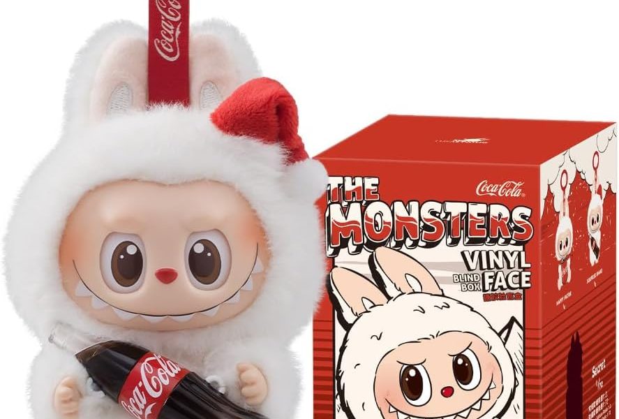 POP MART THE MONSTERS COCA-COLA SERIES-Vinyl Face 1Box Exclusive Action Figure Box Toy Popular Collectible Art Toy Cute Figure Creative Gift, for Christmas Birthday Party Holiday, – 26.14