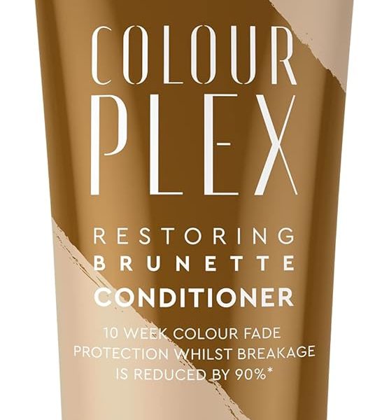 Charles Worthington Colourplex Restoring Brunette Conditioner, Hair Colour Fade Protection, Salon Toning Conditioner for Brunettes, 250 ml, – 7.49