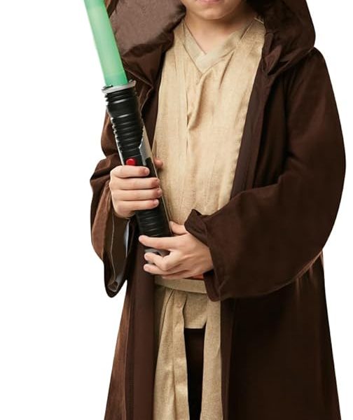 Rubie’s Official Disney Star Wars Jedi Hooded Robe, Deluxe Childs, –