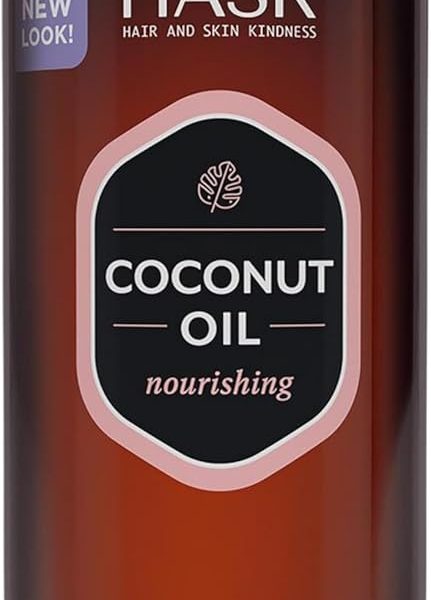 HASK Coconut Nourishing Conditioner for all hair types, colour safe, gluten-free, sulfate-free, paraben-free – 1 355 mL Bottle, – 7.40
