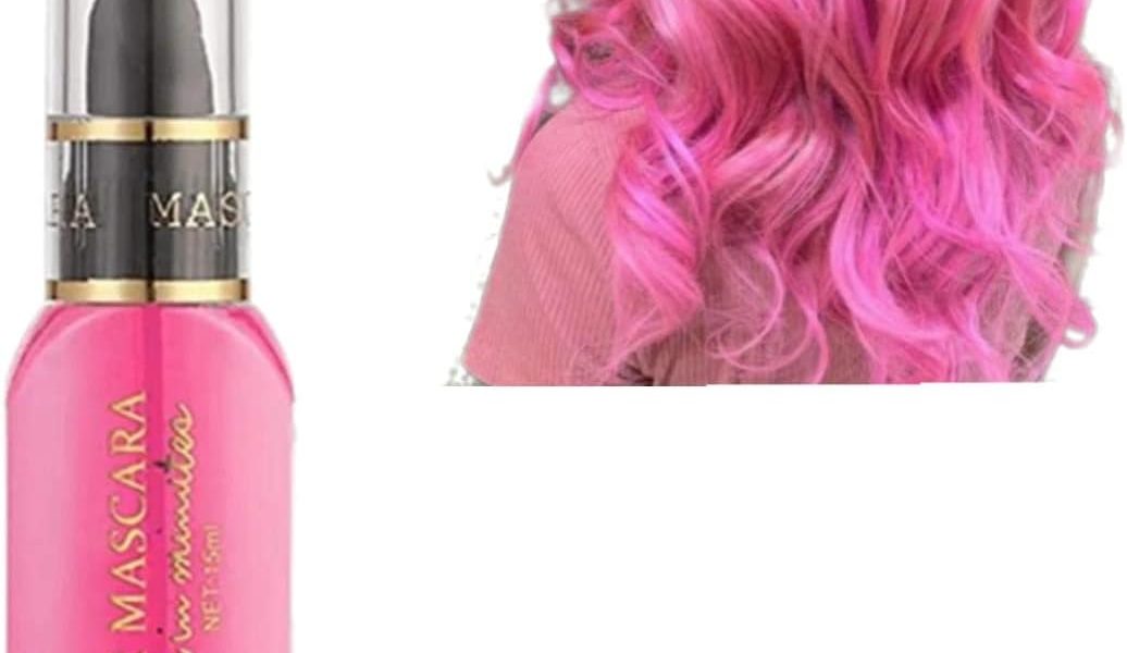 1PCSHair Chaliks for Girls,Pink Hair Spray Colour for Kids,Wash Out Hair Dye for Kids,Hair Dye for Kids,Temporary Hair Colour Spray,Coloured Hairspray for Kids,Wash in Wash Out Hair Colour, –
