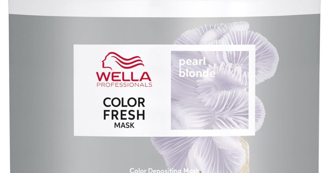 Wella Professional Color Fresh Mask, Temporary Hair Color Refresh Treatment, Semi-Permanent Hair Dye, Hair Gloss Treatment, Pearl Blonde, 500 ml, – 23.79