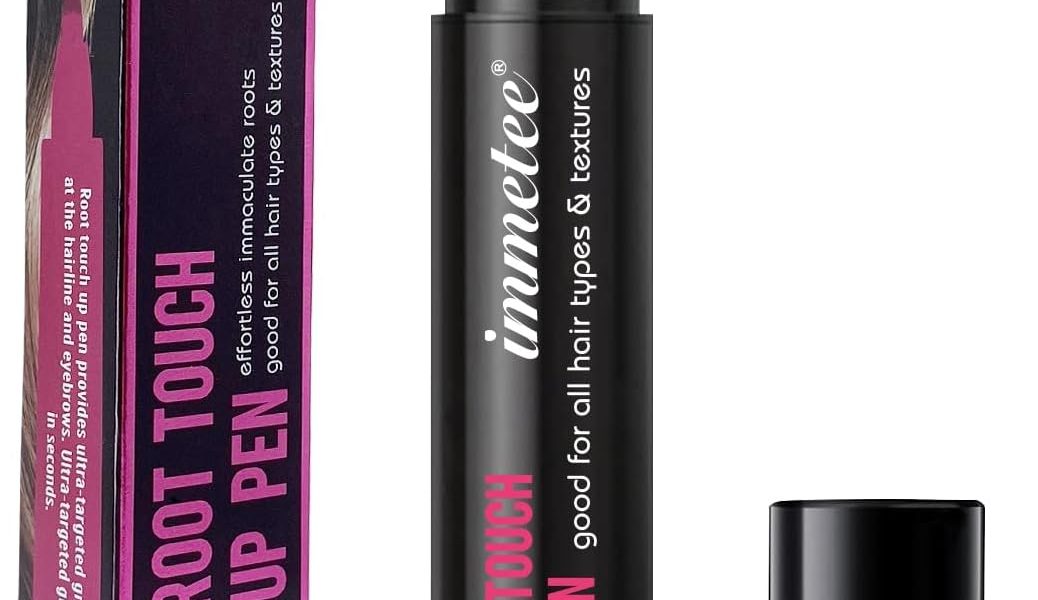immetee Hair Root Touch Up Pen, Instant Hairline Concealer Pen Hair Dye Brush Pens, Root Concealer & Gray Hair Coverage. 7ml/0.23fl oz (Dark Brown), – 8.32