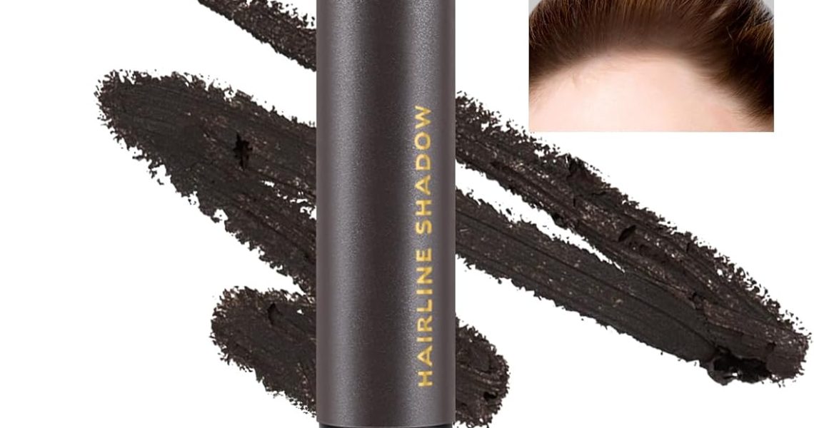 Boobeen Hairline Powder Stick, Hair Shadow Powder for Thinning Hair, Concealer Powder Root Cover Up, Waterproof Hair Root Touch-Up Powder Quickly Cover Grey Hair, Instantly Conceals Hair Loss, – 8.99