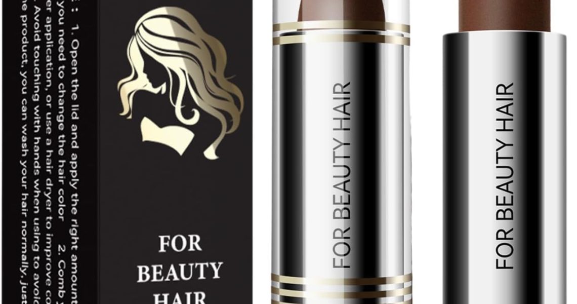 Root Touch-Up Stick – Dark Brown Hair Dye Pen – Temporary Hair Colour Pens – Grey Hair Cover Up – Semi-Permanent Hair Dye Temporary Pen – Waterproof Long Lasting Grey Hair Coverage Beard – 4g, –
