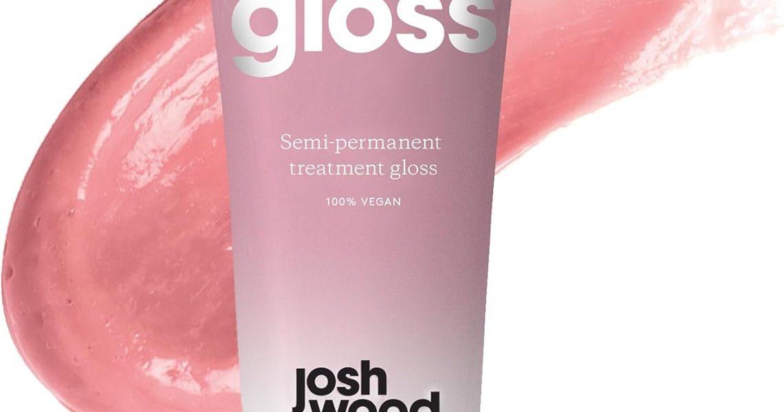 Josh Wood Hair Gloss (Pink) – Semi-permanent gloss refreshes and conditions hair colour – Lasts up to 6 washes – 100% Vegan – Cream (100ml), – 14.99