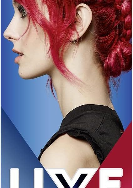 Schwarzkopf LIVE Ultra Brights Pillar Box Red Semi-Permanent Hair Dye 092, Red Hair Dye for Bright or Pastel Hair Colour, Vibrant Colour Lasts up to 15 Washes, – 550