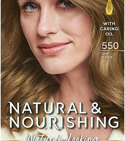 Schwarzkopf Natural & Nourishing 550 Dark Blonde Permanent Blonde Hair Dye Vegan, – 9.99