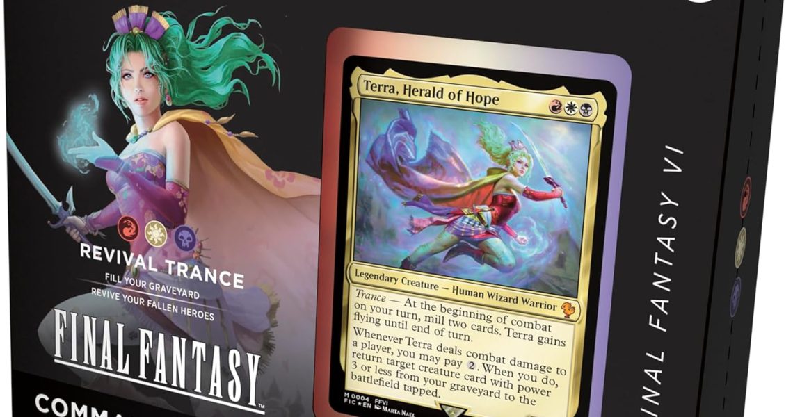 Magic: The Gathering FINAL FANTASY VI Commander Deck – Revival Trance, – 58.45