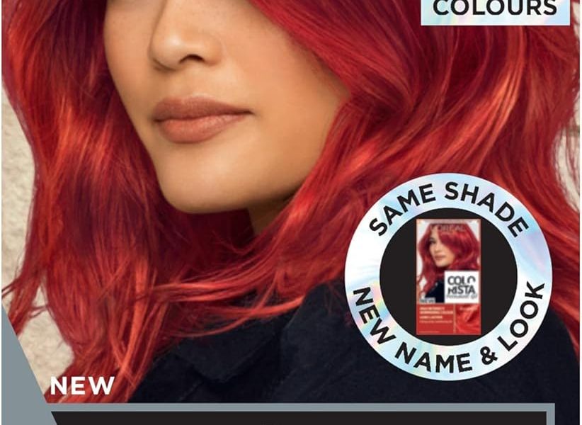 L’Oral Paris Permanent Hair Colour, Long-Lasting Shine And Intense Colour, For Up To 8 Weeks, Preference Vivids (Colorista), Bright Red 8.624, X1 Pack, – 8.99
