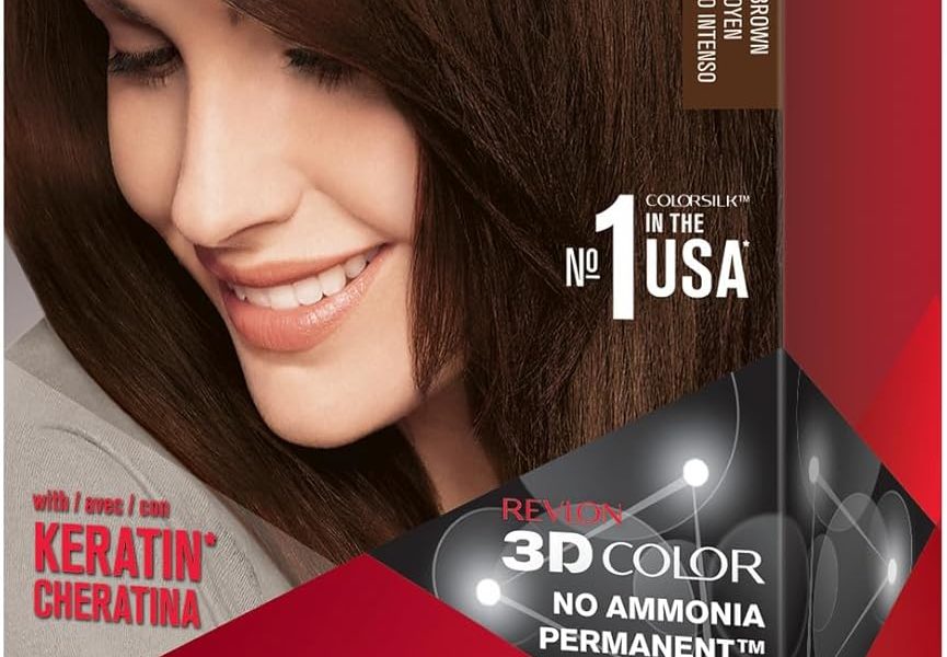 Revlon Colorsilk Natural Hair Color, 4WB Medium Rich Brown each (Pack of 1), – 4.98