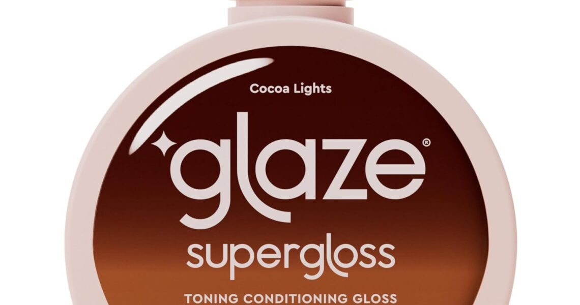 Glaze Super Gloss Colour Conditioning Gloss  Cocoa Lights for Medium to Dark Brown Hair with Highlights  Rinse Out Semi-Permanent Hair Gloss that Enhances Colour and Boosts Shine & Hydration, – 15.99