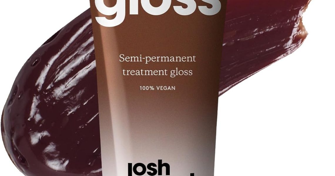 Josh Wood Hair Gloss (Chocolate) – Semi-permanent gloss refreshes and enhances brunette locks – Velvety, flattering chocolate brown – Lasts up to 6 washes – 100% Vegan – Cream (100ml), –