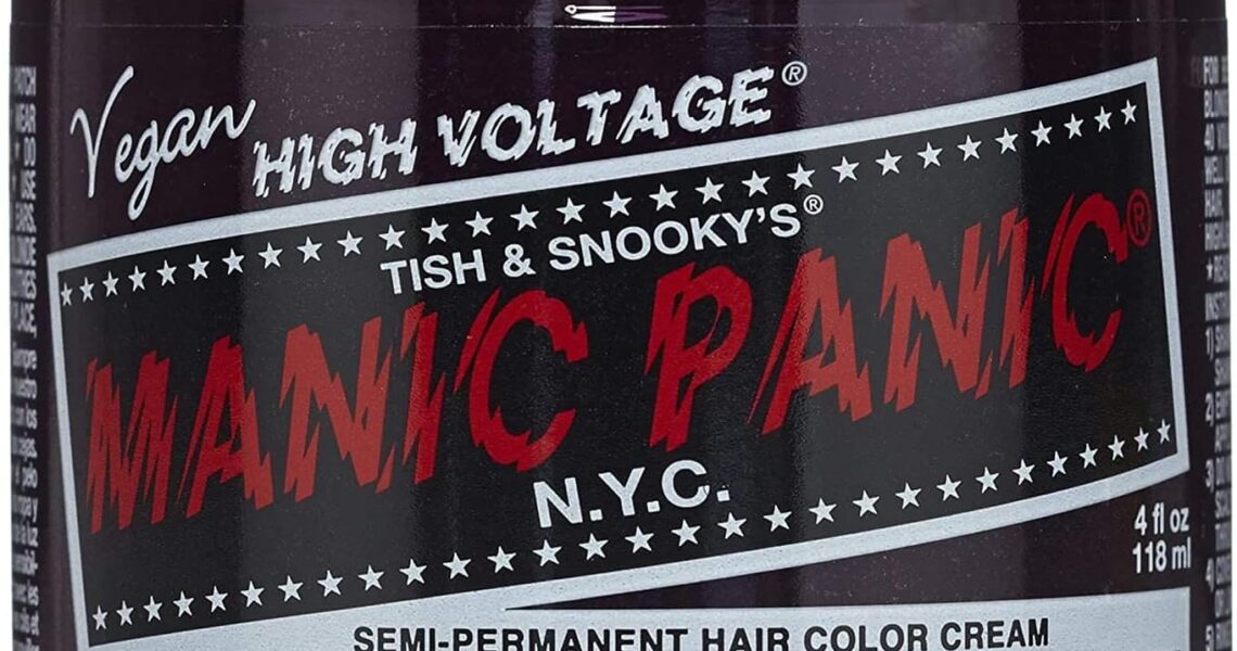 Manic Panic Classic Semi-Permanent Hair Dye 118ml (Deep Purple Dream) by Manic Panic, – 13.89