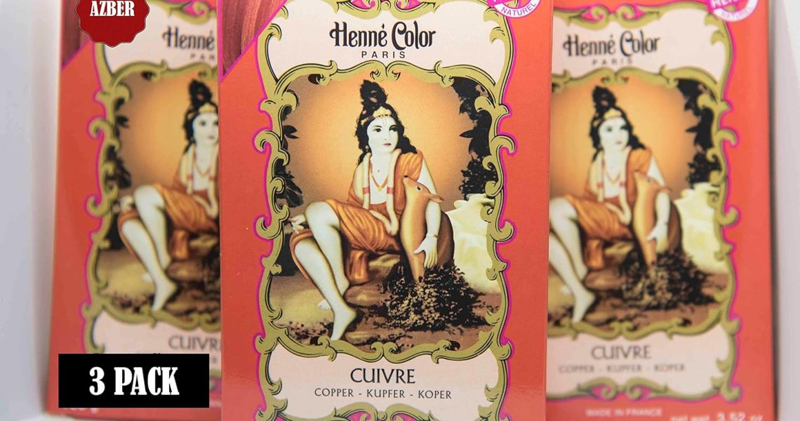 Henne Color Henna Powder Copper 100gm (PACK OF 3), – 14.49