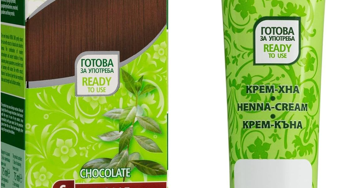 Herbal Time Henna Natural Cream Color Chocolate N 6 | Henna Coloring Cream with Nettle Extract | Gray Hair Cover | Temporary Color Dye Cream | Ammonia Free, Sulfates Free, Parabens Free | 75 ml,  7.49