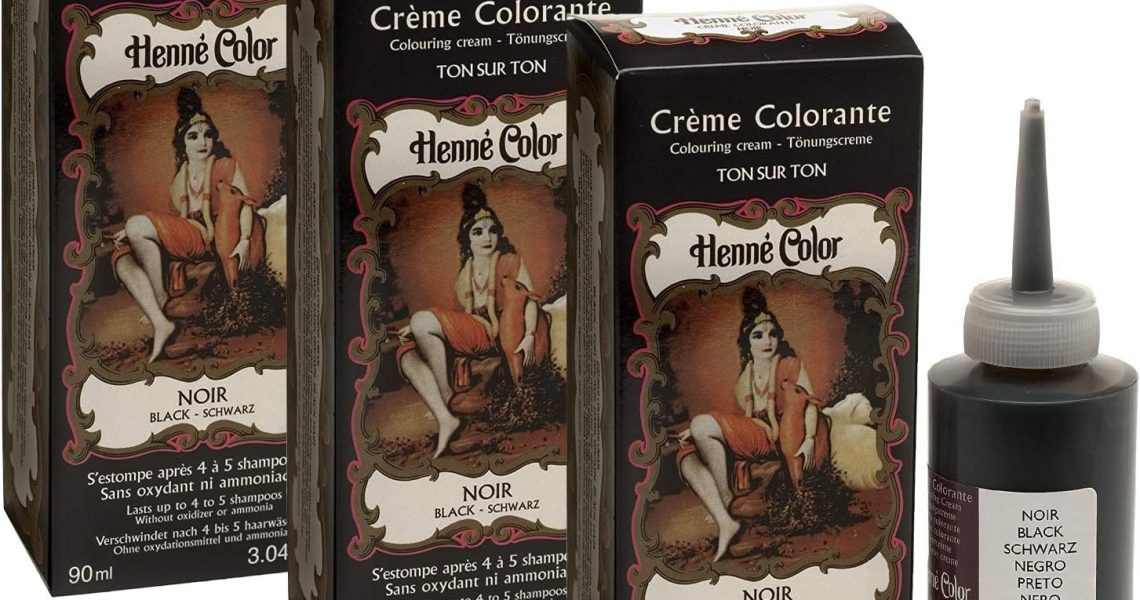 Henne Color Black Hair Colouring Cream 90ml (Pack of 3) New Fashion House, – 6.66