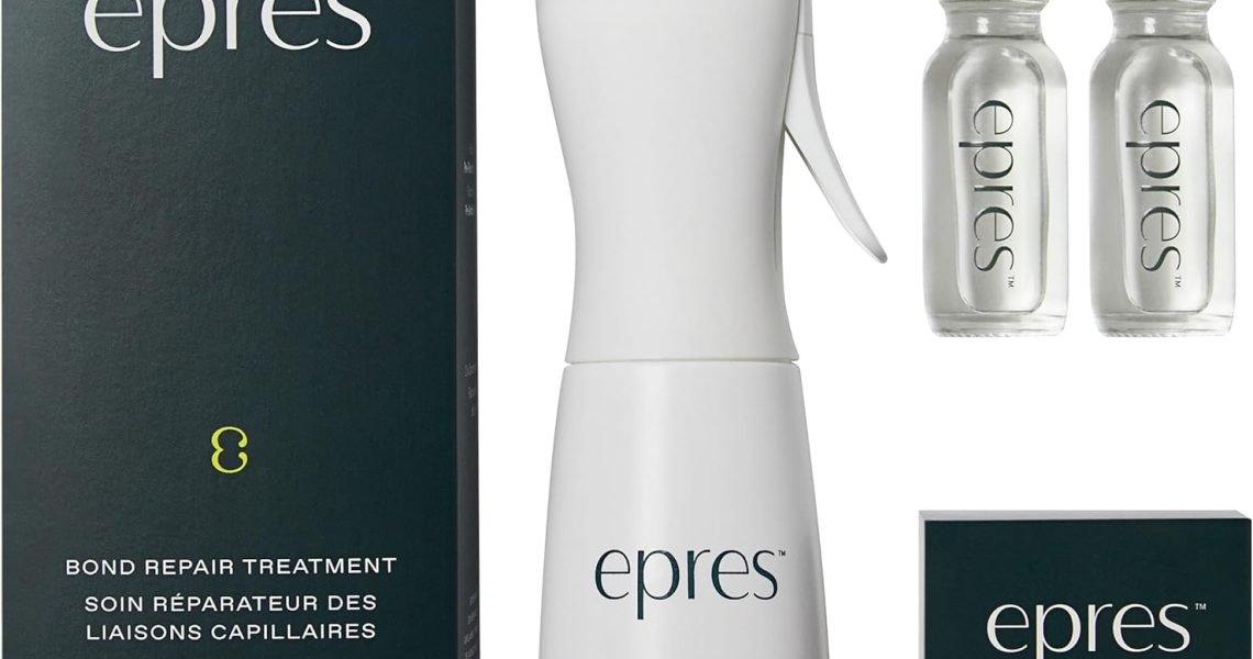 epres Bond Repair Treatment Starter Kit | Bonding Treatment for Damaged Hair Repair | Revolutionary Hair Product for Softer, Stronger, Healthier Hair | Hair Care for All Hair Types and Textures, – 59.90