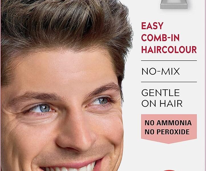 Just for Men Ultra Medium Brown Hair Colour Dye For Short Hair, Comb Away The Greys  A35, – 9.85