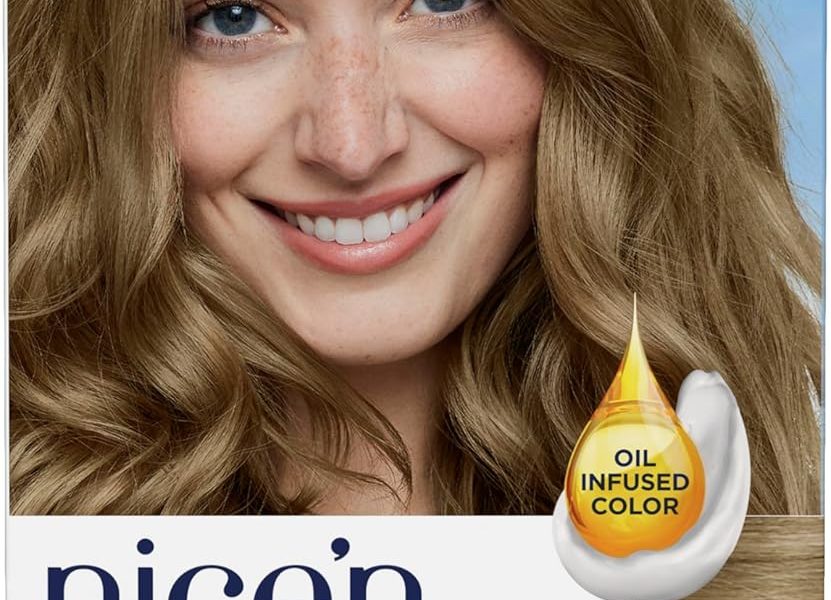 Clairol Nice’n Easy Crme, Natural Looking Oil Infused Permanent Hair Dye, 7A/7C Dark Ash Blonde, – 6.49