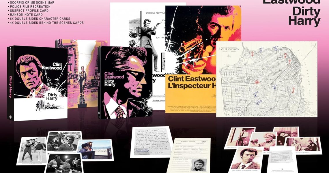 Dirty Harry [4K Ultra HD] [1971] [Region Free], – 24.99