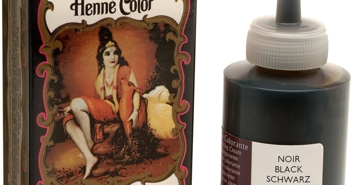 Henne Color Black Henna Hair Colouring Cream 90 ml, –