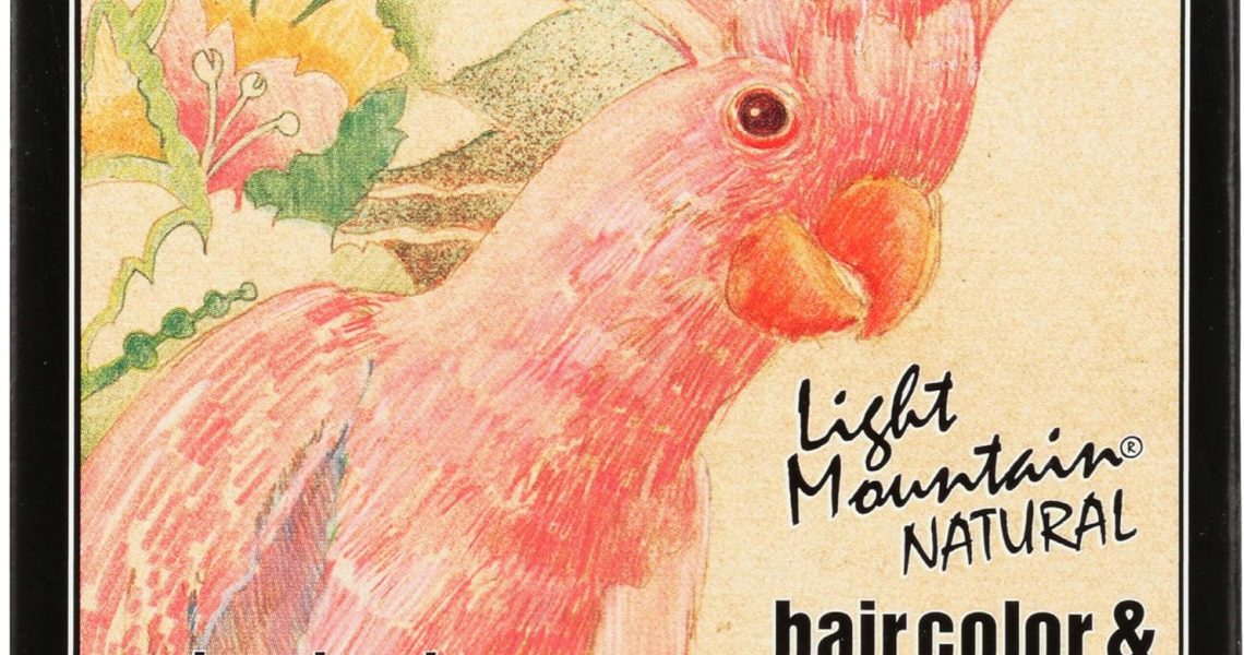 Light Mountain Henna Hair Color & Conditioner- Red Red – 4 Oz. – Powder, – 11.78