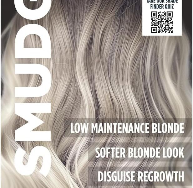 Jerome Russell Bblonde SMUDGE Root Blending Kit in Subtle Cool | Professional Root Blending Kit | Natural, Lived-In Blonde Look, – 8.99