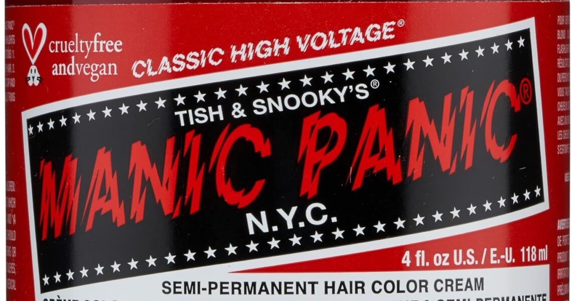 Manic Panic High Voltage Classic Hair Dye (Pillarbox Red), – 13.99