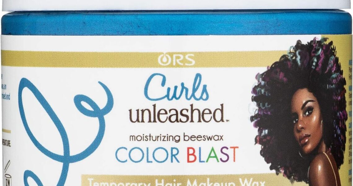 Color Blast Temporary Hair Makeup Wax (Bodacious Blue), – 6.99